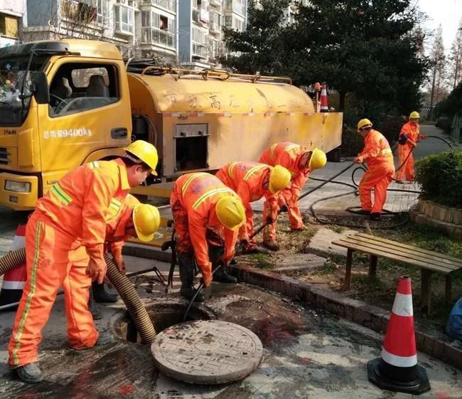 靖边市政管道清淤